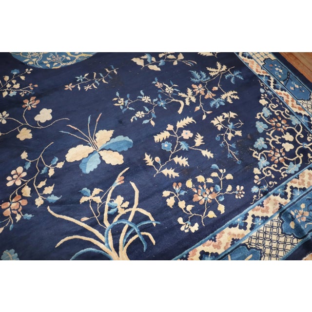 Early 20th Century Chinese Rug - 10'3" x 14'3" For Sale - Image 9 of 11