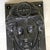 Cast Iron Greek Goddess Icon Wall Sculpture, 1800s, in Good conditions. Designed before 1890