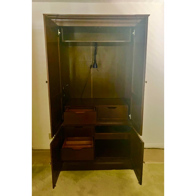 L. & J.G. Stickley, Inc. 1990s L. & j.g. Stickley Entertainment Center For Sale - Image 4 of 5