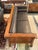 2010s Maria Yee Cambria Leather + Wood Sofa For Sale - Image 5 of 12