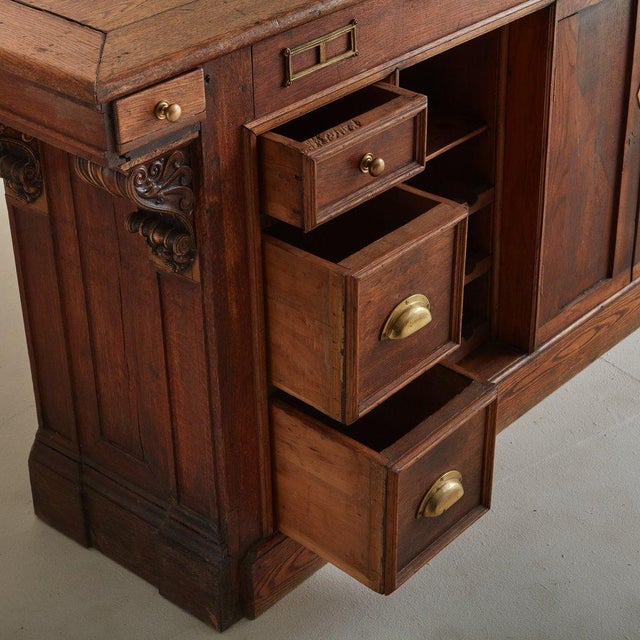 Antique Wood or Counter, France 19th Century Chairish