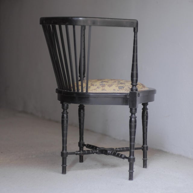 Chair with Armrests attributed to Adolf Loos, 1940s For Sale - Image 9 of 18