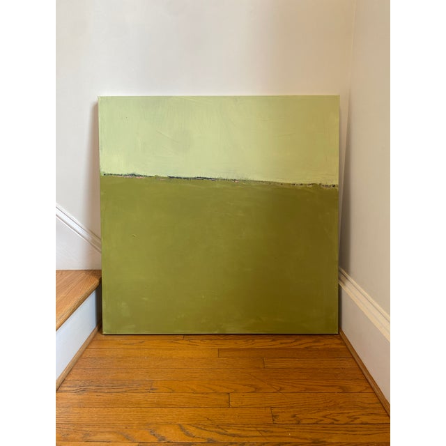 Sarah Trundle, Abstract Landscape Painting, "Fallow" For Sale - Image 10 of 10