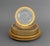 Set of Twelve Modern Gilt Encrusted Glass Plates, comprising: (4) four bread plates, (4) four dessert plates, and (4) four...