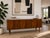 Low Danish Mid Century Modern Credenza by Sven Ellekaer for Albert Hansen Mobelfabrik | Rosewood Sideboard, Made in Denmark C. 1960’s For Sale In New York - Image 6 of 16