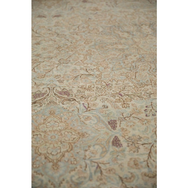 Vintage Distressed Kerman Carpet - 9'8" x 16'11" For Sale - Image 12 of 15