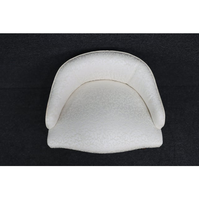 French Louis XV Style Walnut Vanity Bench For Sale - Image 3 of 8