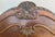 Late 20th Century Henredon King Size French Provincial Headboard Solid Walnut With Burlwood 83” W X 70.5” H - Late 20th Century For Sale - Image 5 of 6