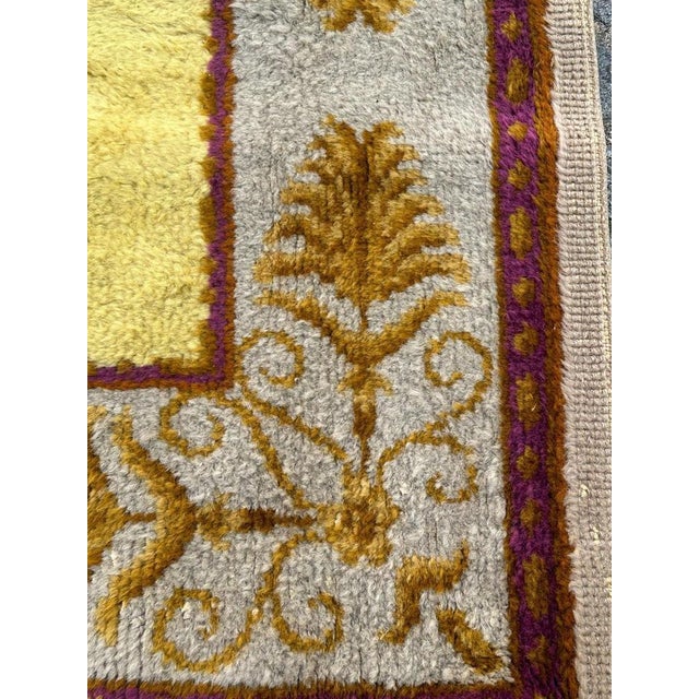Antique French Savonnerie Rug, 1920s For Sale - Image 4 of 18
