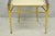 Gold Vintage Italian Hollywood Regency Sculptural Brass Chiavari Style Accent Chair For Sale - Image 8 of 17