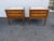 Pair of Vintage French Provincial Louis XVI Style Marble Top 2 Drawer Side Tables by Gordon's Inc. Marble top is removable...
