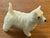 Carved Hardstone Dog Figure of a West Highland Terrier For Sale - Image 4 of 18
