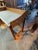 2020s Handcrafted by Seller;: Solid Cherry Pastry Table Featuring Vintage Marble Top for Baker, Chef or Serious Cook's Personal Kichen For Sale - Image 5 of 7