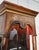 Brown 1970s Drexel Heritage Tall Corner Curio Display Cabinet For Sale - Image 8 of 10