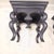 Late 19th Century Mid Century Modern/Hollywood Regency/French Provincial Solid Wood Navy Blue End Table - A Pair For Sale - Image 5 of 18