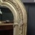 Large vintage French mantel mirror in a classic Baroque style, dating from approximately 1950–1960. The wooden frame is...
