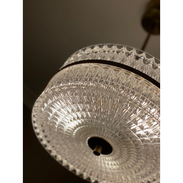 1960s Glass Pendant Lamp by Carl Fagerlund for Orrefors, 1960s For Sale - Image 5 of 8