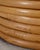 Mid-Century 7 Strand Paul Frankl Style Stacked Rattan Ottoman For Sale - Image 10 of 18