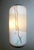 20th Century Frosted White Murano Sconces - a Pair For Sale - Image 6 of 10