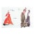 1983 Set of 2-French Hubert Givenchy Original Fashion Prints For Sale