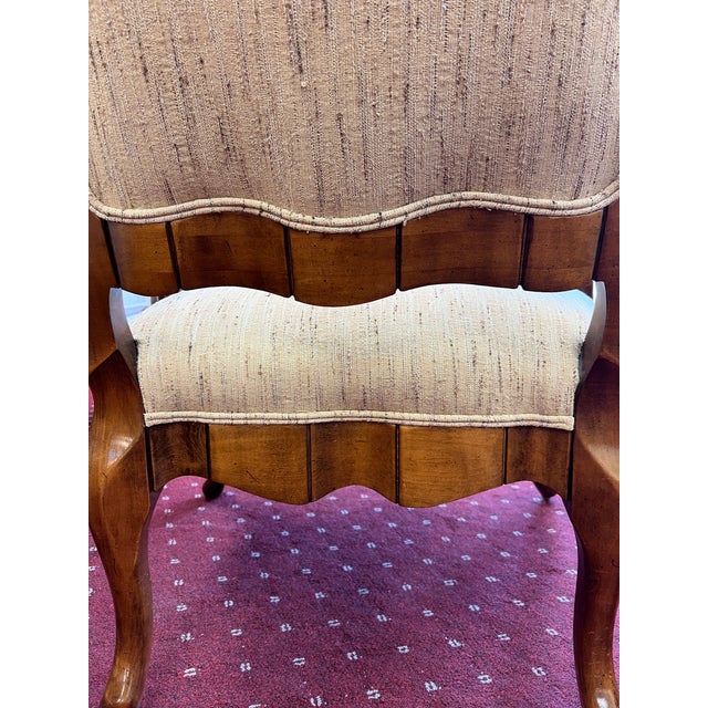 Pair of Ribbon Arm Chairs For Sale - Image 12 of 12