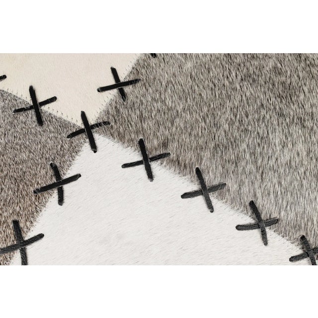 Handcrafted Cowhide Pillow: Luxurious, Genuine Cowhide Leather Throw Pillows Meticulously Hand Crafted Into A Stunning...