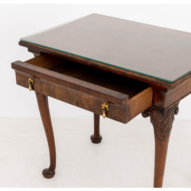 Wood George II Walnut Side Table For Sale - Image 7 of 9