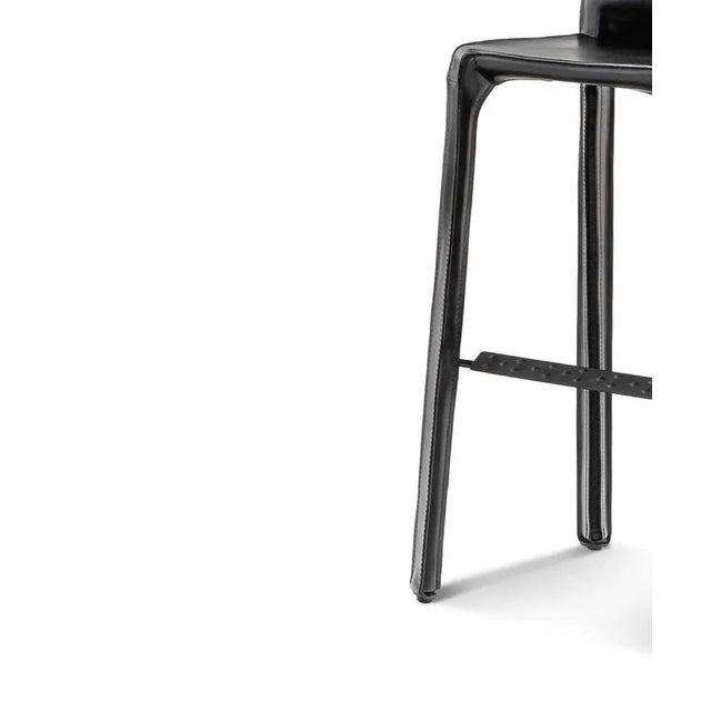 Not Yet Made - Made To Order Cab Stool 410 by Mario Bellini for Cassina For Sale - Image 5 of 9