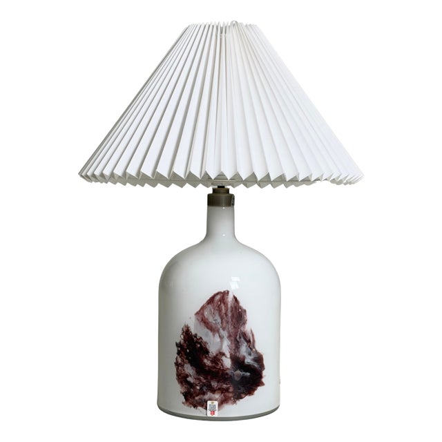 Table Lamp by Michael Bang for Holmegaard, 1970s For Sale