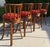 Ornamental & Decorative Materials Tommy Bahama Island Estate Faux Bamboo Swivel Barstools, Set of Four For Sale - Image 7 of 12