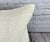 Turkish 20 x 20 Hemp Pillow Turkish Cushion Natural Grayish White Pillow Cushion Cover For Sale - Image 3 of 4