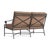 Not Yet Made - Made To Order Brown Jordan Venetian Right Arm Loveseat, Textured Pewter frame with Fusion Clay fabric For Sale - Image 5 of 11
