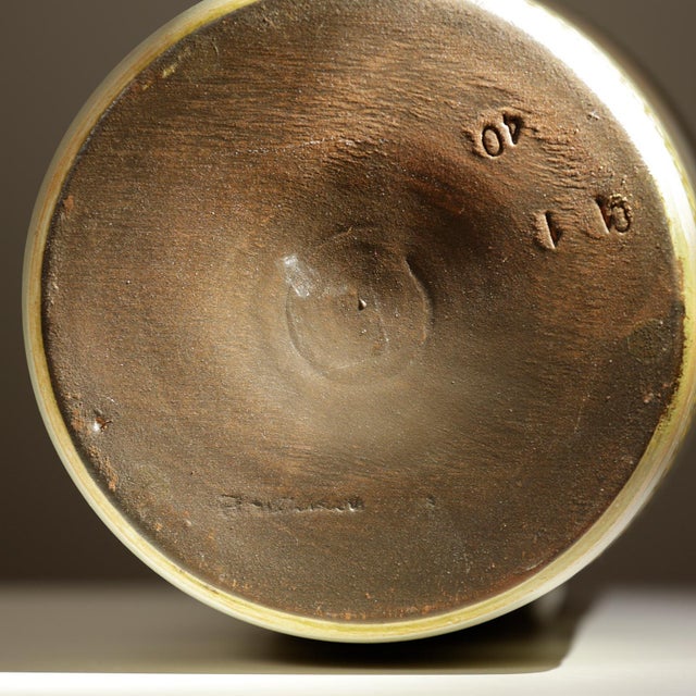 1960s Handmade Ceramic Vase by Akru, Germany, 1960s For Sale - Image 5 of 7