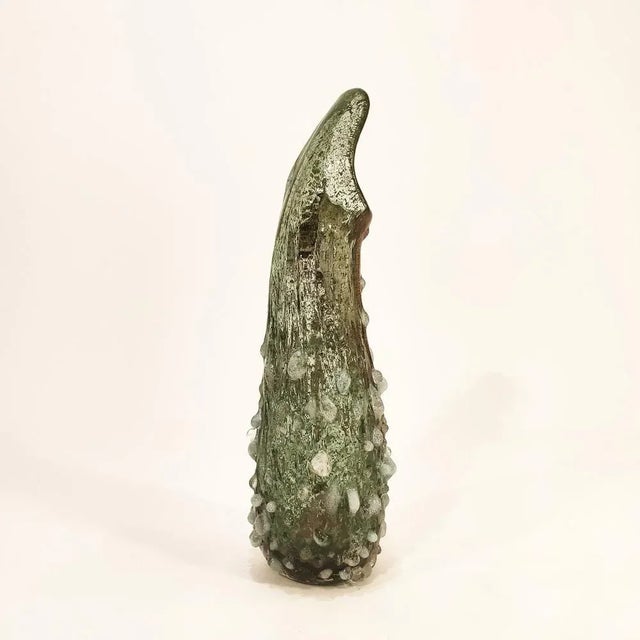 Mid-Century Modern Murano Crystal Vase by Salviati, 1960s For Sale - Image 3 of 10