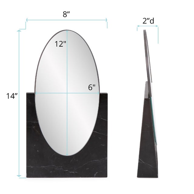 Orson Table Top Mirror For Sale In Chicago - Image 6 of 8