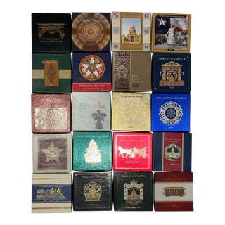 20 Commemorative Texas State Capitol Christmas Ornaments - 2001-2023 For Sale