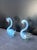 Murano Blue Swans in Murano - Pair For Sale - Image 4 of 4