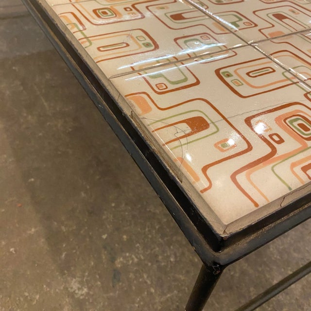 1960s Arden Riddle Tile Top Coffee Table Chairish