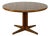 Danish Round Teak Extendable Dining Table by Glostrup Møbelfabrik, 1960s For Sale