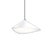 Emily II Pendant Light in White Semi-Matte by Daniel Becker for Moss Objects For Sale - Image 6 of 6