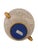 Japanese Swirl Design Cloisonne Enamel Vase W Handles For Sale - Image 4 of 8