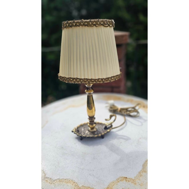 Brass Table Lamp, 1970s For Sale - Image 10 of 10