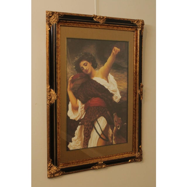 High Quality Custom Black & Gold Finished Art Print