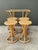 Vintage Rattan High Top Table With Coordinating Stools - Set of 5 For Sale - Image 11 of 17