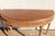 Antique 1920s Neoclassical Carved Fruitwood Demi-Lune Console Tables - Pair For Sale - Image 11 of 18