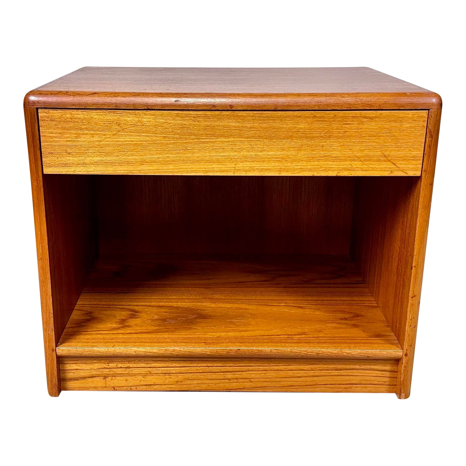 Mid Century Danish Modern Teak Nightstand/Side Table by Nordisk Andels