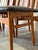 Teak Slat Back Dining Chairs Set of 6 in Black Upholstery Danish Mid-Century Modern 1970s For Sale - Image 12 of 12