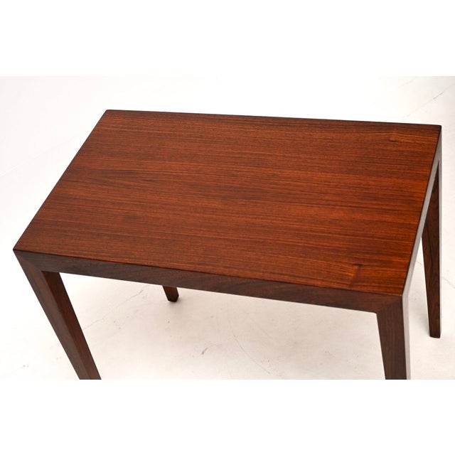 Wood Vintage Danish Side Tables by Severin Hansen for Haslev, 1960, Set of 2 For Sale - Image 7 of 11