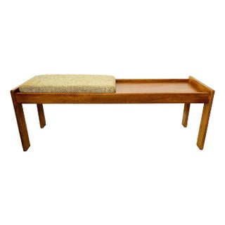 Midcentury Teak Coffee Table/Bench For Sale