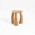 Arc De Stool 37 in Natural Oak by Project 213A For Sale - Image 4 of 6